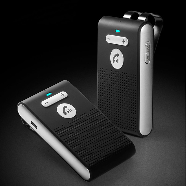 Sun Visor Car Speaker Wireless Handsfree Speakerphone Hands-free Car Kit Bluetooth Black K484-PAU_0GFU5L2D
