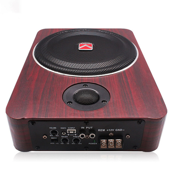 Car Audio Slim Sub Woofer Under-Seat Bass Speaker Audio Processor Body Kit Under Seat Ultra-Thin St K484-PAU_0L1B892K
