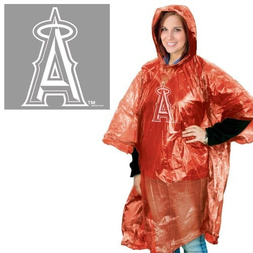 Los Angeles Angels Rain Poncho Special Order Z157-9960625402