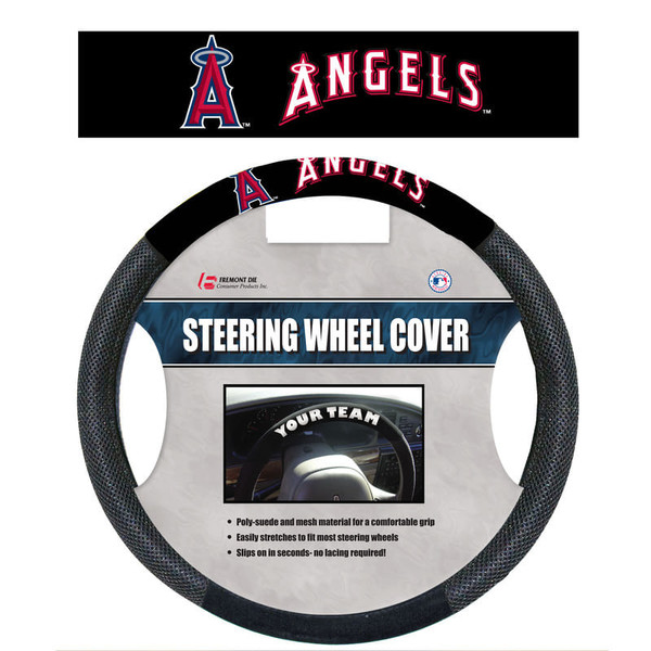 Los Angeles Angels Steering Wheel Cover Mesh Style CO Z157-2324568503