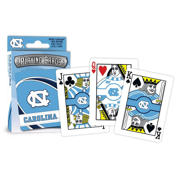 North Carolina Tar Heels Playing Cards Logo Z157-598891842
