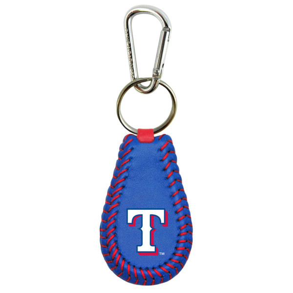 Texas Rangers Keychain Team Color Baseball CO Z157-4421406368