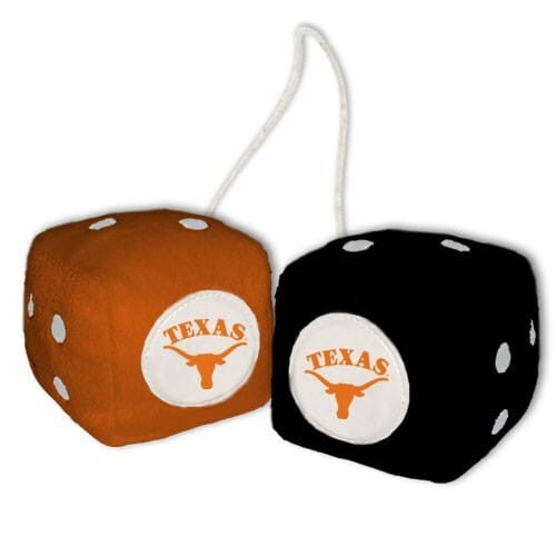 Texas Longhorns Fuzzy Dice CO Z157-2324558067