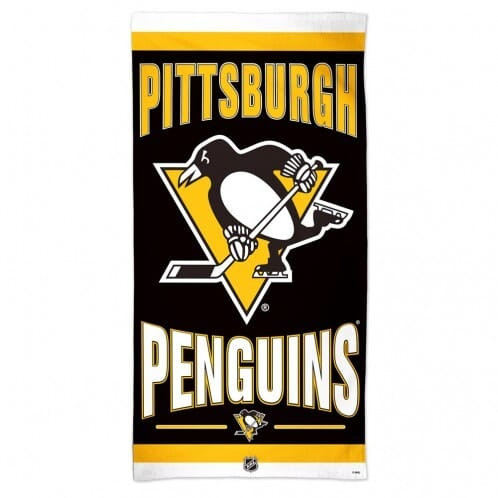 Pittsburgh Penguins Towel 30x60 Beach Style - Special Order Z157-9960618669