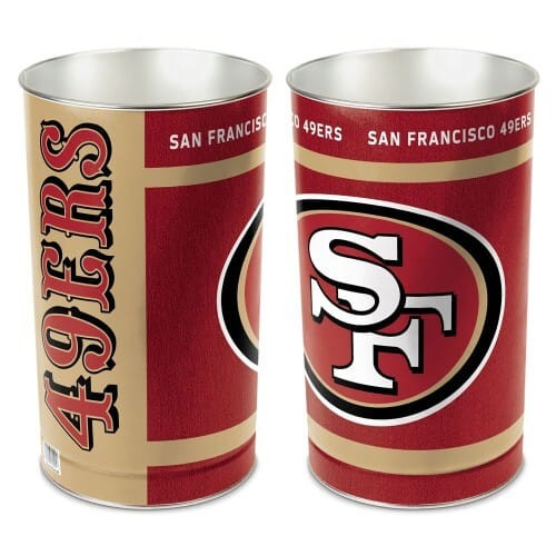San Francisco 49ers Wastebasket 15 Inch Z157-1094382012