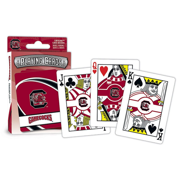 South Carolina Gamecocks Playing Cards Logo Z157-598891778