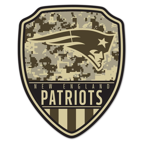 New England Patriots Sign Wood 11x14 Shield Shape Z157-9416662384