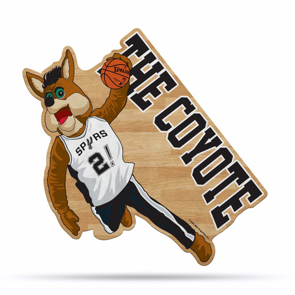 San Antonio Spurs Pennant Shape Cut Mascot Design Special Order Z157-6734578994