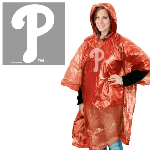 Philadelphia Phillies Rain Poncho Special Order Z157-9960625408