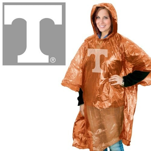 Tennessee Volunteers Rain Poncho Z157-9960625349
