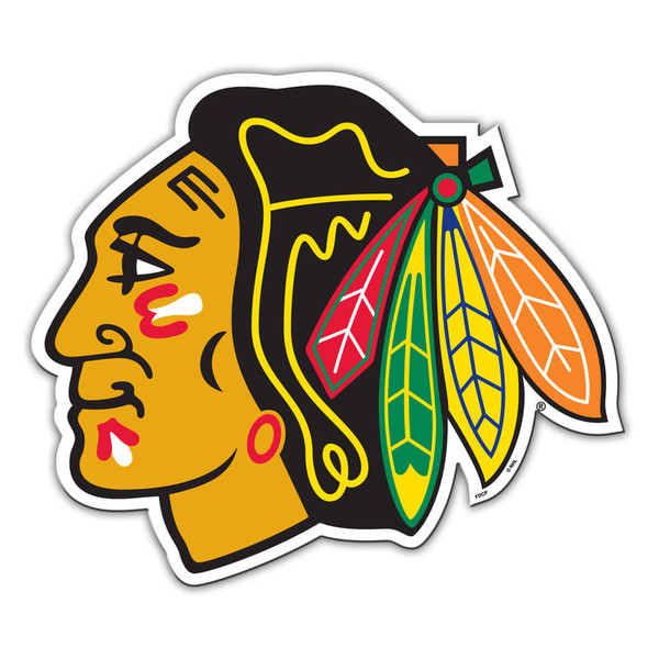 Chicago Blackhawks Magnet Car Style 12 Inch CO Z157-2324588714