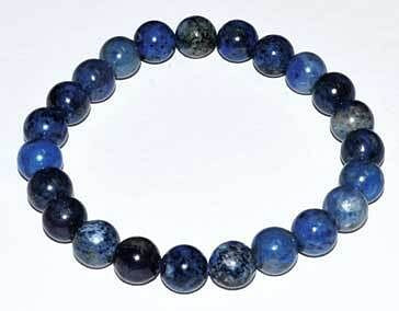 8mm Dumortierite H558-JB8DUM