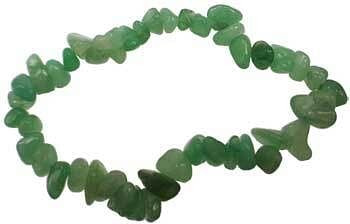 Aventurine, Green chip bracelet H558-JCBAVEG