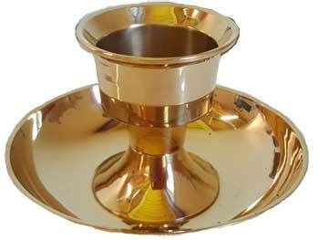 Brass Taper and Pillar candle holder H558-CHCS24