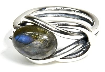 size 11 Labradorite ring H558-KR90111