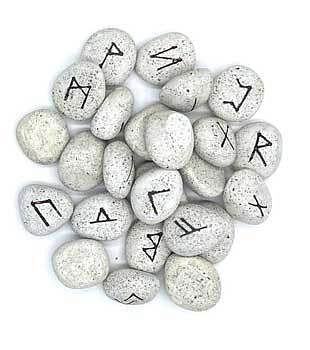 Ceramic rune set H558-RRCER