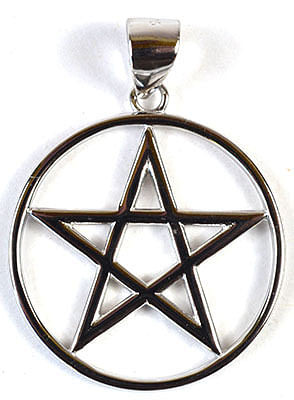 7/8" Pentagram sterling H558-JP6026