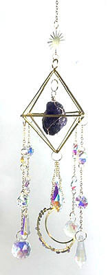 18" Amethyst sun catcher H558-FSCWH43