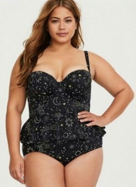 Split Large Size Bikini Swimsuit H848-JC112D