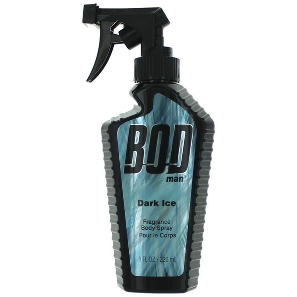 Bod Man Dark Ice by Parfums De Coeur, 8 oz Frgrance Body Spray for Men R654-ambodmdi8bs
