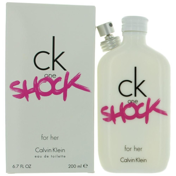 CK One Shock by Calvin Klein, 6.7 oz Eau De Toilette Spray for Women R654-awckons67s