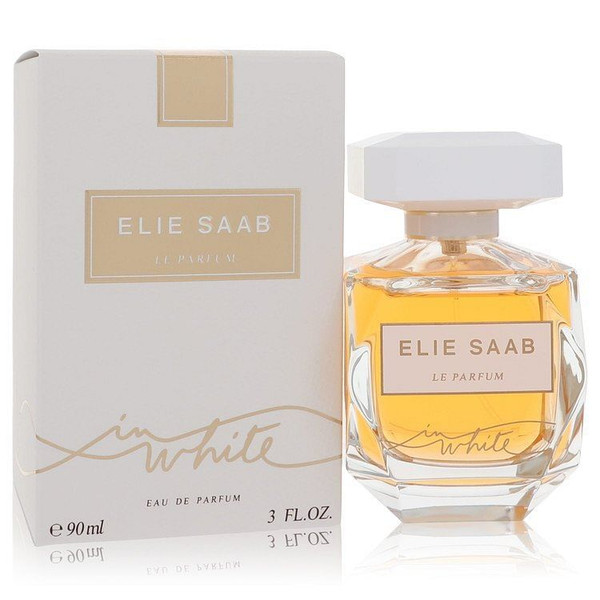 Le Parfum Elie Saab In White by Elie Saab Eau De Parfum Spray 3 oz (Women) V728-541762
