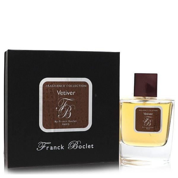 Franck Boclet Vetiver by Franck Boclet Eau De Parfum Spray (Unisex) 3.3 oz (Women) V728-550530