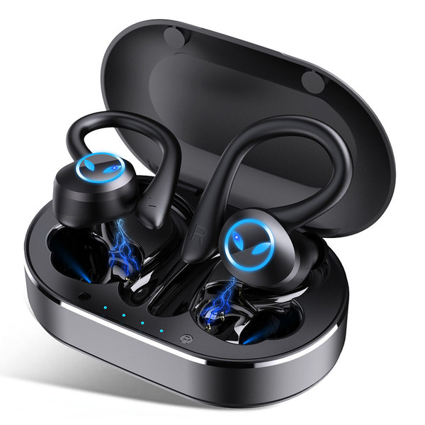 Q25 Pro Wireless Earphones Bluetooth Stereo Bass Earbuds Ear Hook Noise Cancelling Sports Gaming He K484-PEL_0NLRCSJ0
