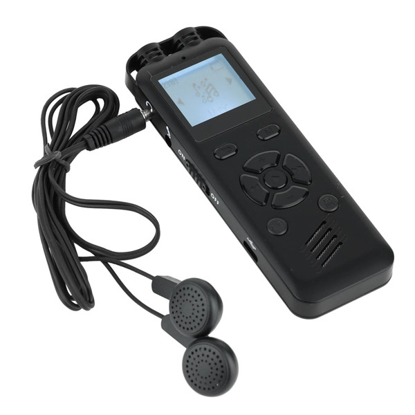 Digital Voice Recorder With Playback, Professional Audio Recorder, MP3 Player, With 20 Hours Record K484-PEL_0S4R7T6E