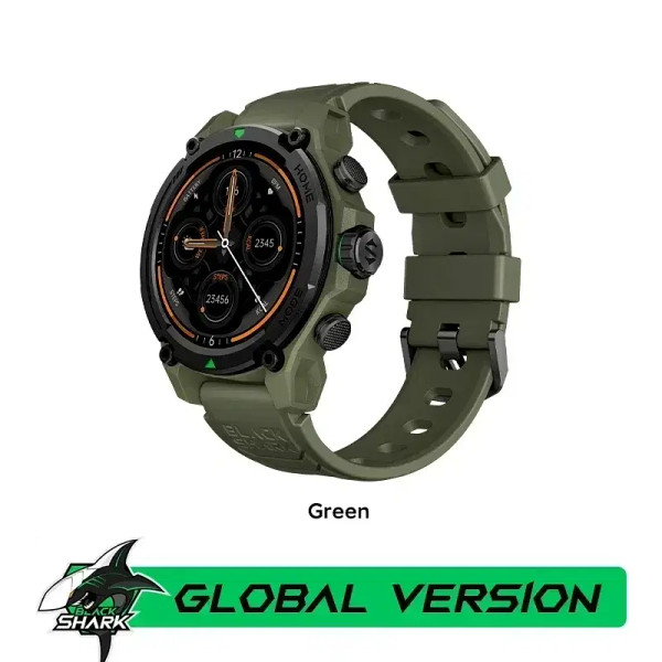 Color: black, Ships From: CHINA - [World Premiere]Blackshark GS3 Smart Watch Global Version 1.43"AM F640-12000040076830550
