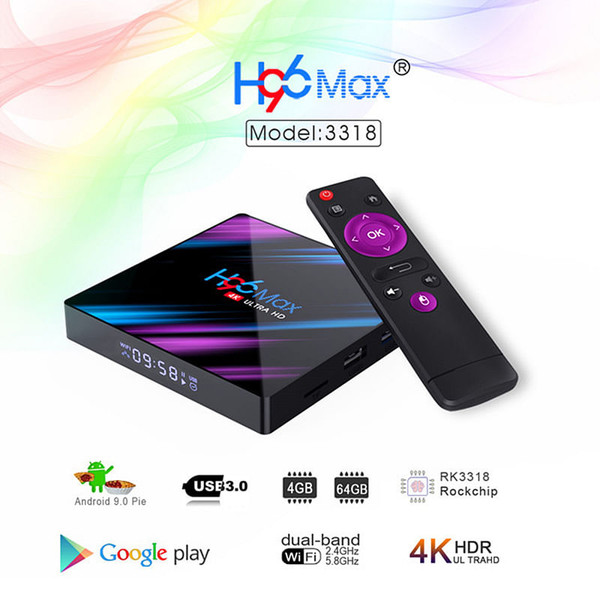 H96 MAX Smart TV BOX black_US regulations 4G+32GB K484-PEL_09XRJ4UN