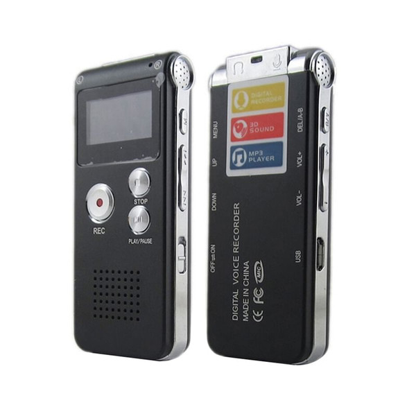 US Voice Record Mini 8GB Digital Sound Audio Recorder Dictaphone MP3 Player Black 32GB K484-PEL_02XF9JNL_US