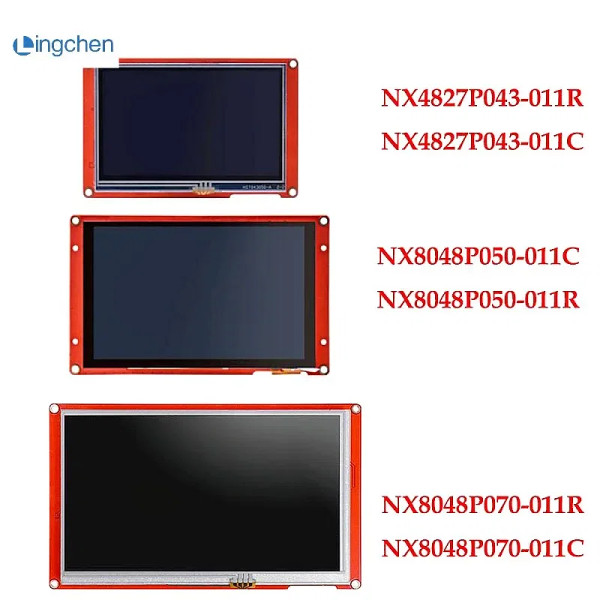 Color: Yellow Blue - NEXTION 4.3/5.0/7.0'' Intelligent LCD Touch Display Module NX8048P070-011C/R M F640-12000033449946970