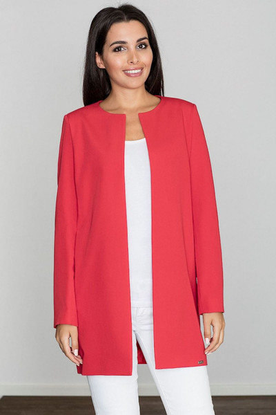 red - Coat model 111124 Figl U704-111124
