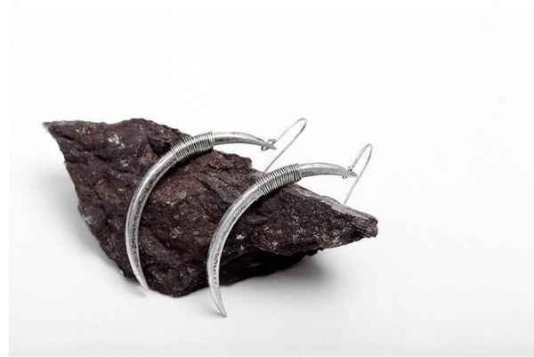 Style: Golden Moon - Golden - Crescent Moon Earrings In Gold And Silver Plating K290-19791884229