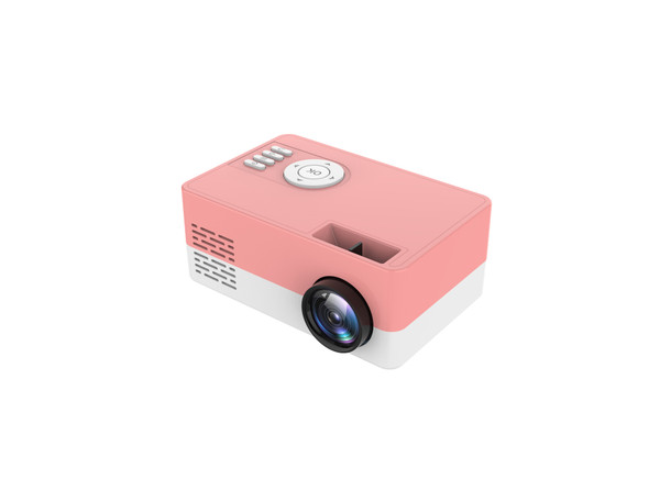 Color: Pink, Model: Eu - ED Projector 1080P video projector Q119-CJXFJTTY00062-Pink-Eu