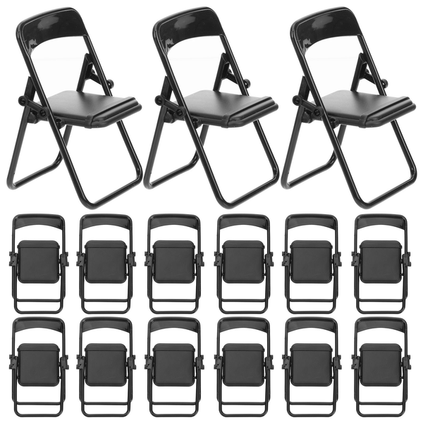 Stand Chair Desktop Cell Foldable Mini House Model Dock Decorative Mobile Display Holder Tablet Cra F640-3256804862197655