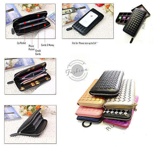 Color: SWEET SILVER - WEAVER'S MAGIC Fashion Clutch In 8 Colors K290-50152138080529