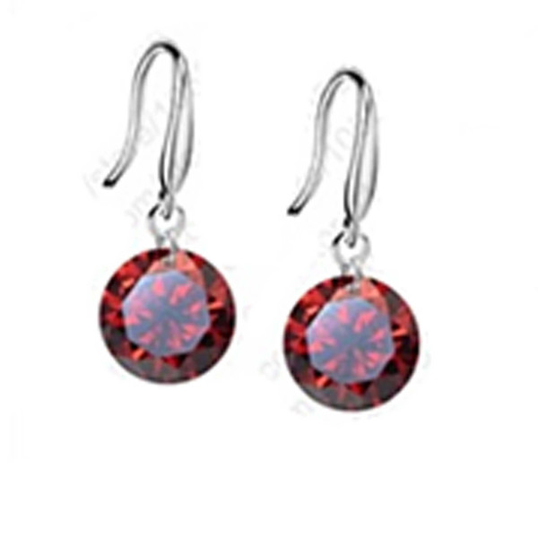 Size: All 3 Sizes 1 Each,Color: Red Ruby - Colorful Diamond in the Sky - Drilled Crystal Diamond in K290-1261822468