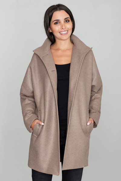 brown - Coat model 111018 Figl U704-111018