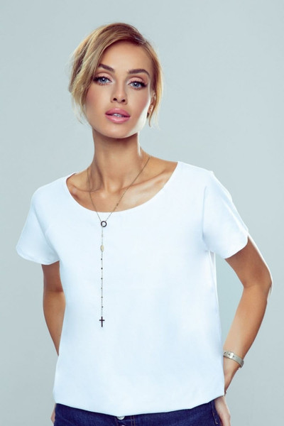white - Blouse model 144046 Eldar U704-144046