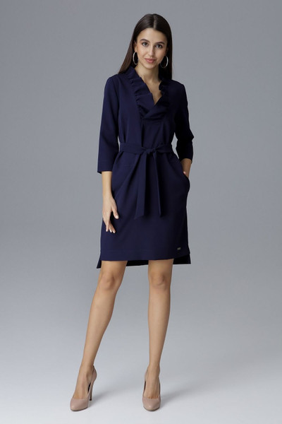navy blue - Cocktail dress model 126004 Figl U704-126004