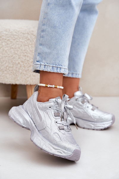grey - Platform sneakers model 209813 Step in style U704-209813
