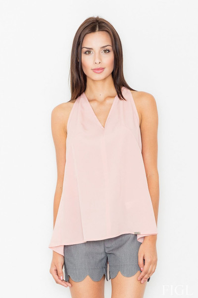 pink - Blouse model 60706 Figl U704-60706