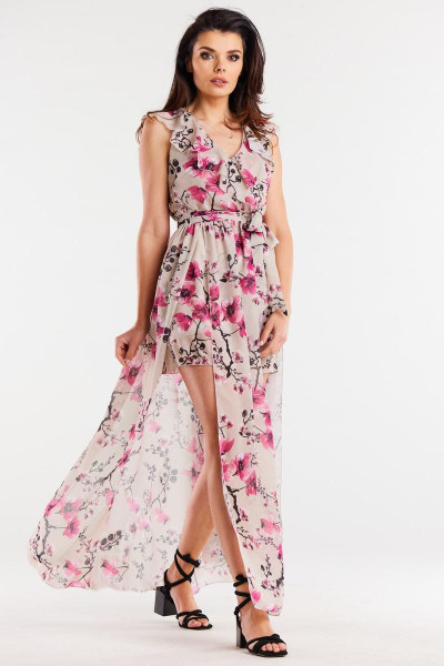 multicolor - Daydress model 196722 awama U704-196722