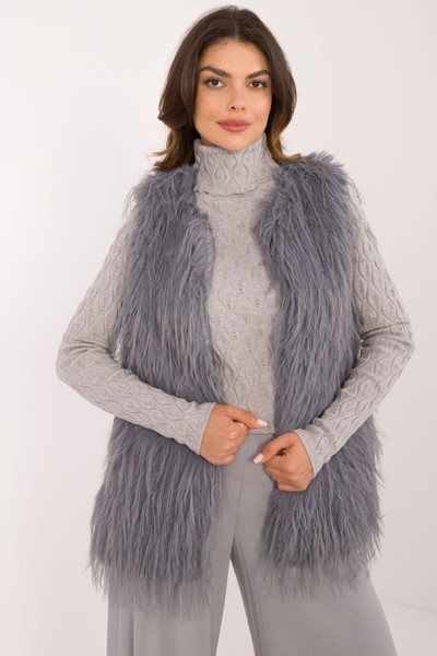 grey - Gilet model 200201 AT U704-200201