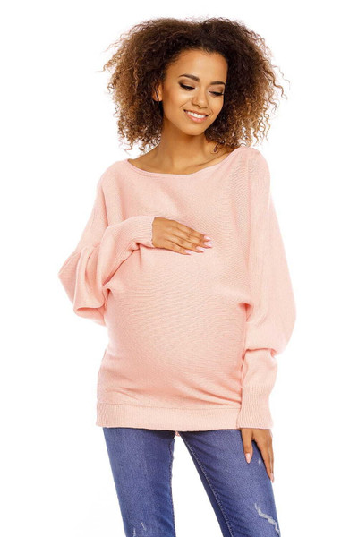 pink - Pregnancy sweater model 178638 PeeKaBoo U704-178638