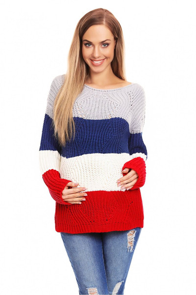 multicolor - Pregnancy sweater model 132021 PeeKaBoo U704-132021