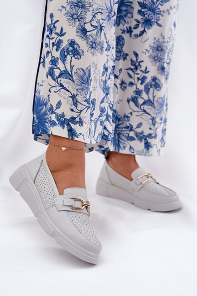 white - Mocassin model 211607 Step in style U704-211607