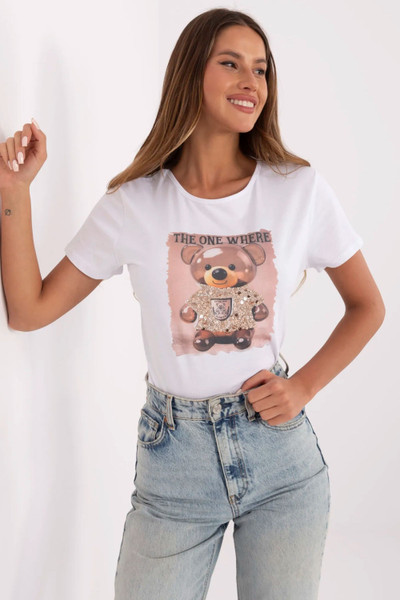 white - T-shirt model 211463 NM U704-211463